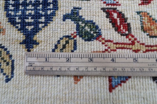 6 x 8 ft Oriental Tree Area Rug Afghan Hand Knotted Veg dye Wool Tribal Rug - Picture 11 of 11