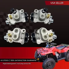 4x Front Brake Wheel Cylinders Left Right For Honda TRX450 Foreman 4x4 1998-2004