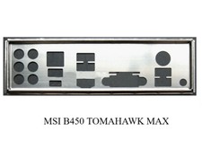 Shield I/O IO For MSI B450 TOMAHAWK MAX Rear Baffle Backplate Motherboard NEW