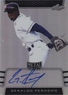 2019 Leaf Metal Draft - Geraldo Perdomo #BA-GP1