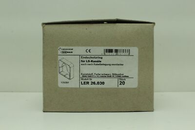 Niedax LER26.030 Endschutzring für LS-Kanäle (VPE=20 Stk.) ''Neu&OVP''