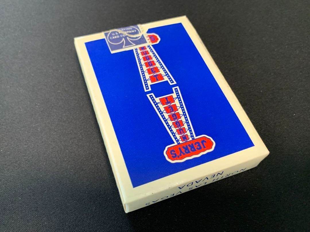 開封のみ 超美品 Jerry's Nugget 1970年製 オールドデック Jerry's Nugget Playing Cards Blue deck Opened 1970s | eBay