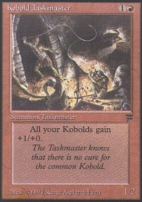 Legends Kobold Taskmaster x1 Light Play, English Magic Mtg M:tG | eBay Legends Kobold Taskmaster x1 Light Play, English Magic Mtg M:tG | eBay