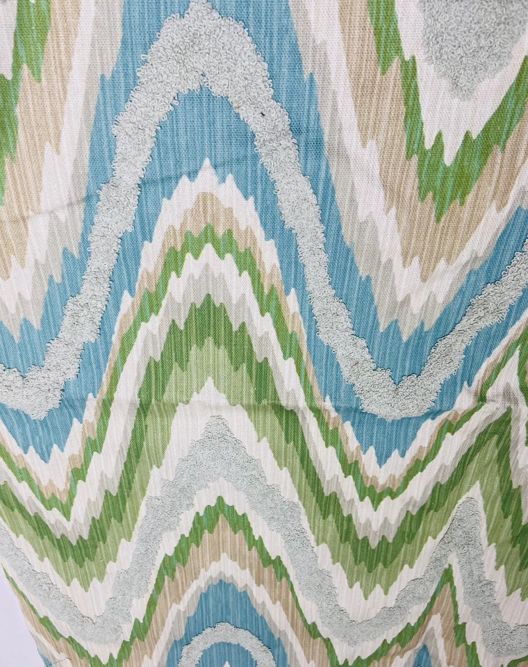 Pindler & Pindler Embroidered Fabric showroom sample 27x27 - Image 2 of 4