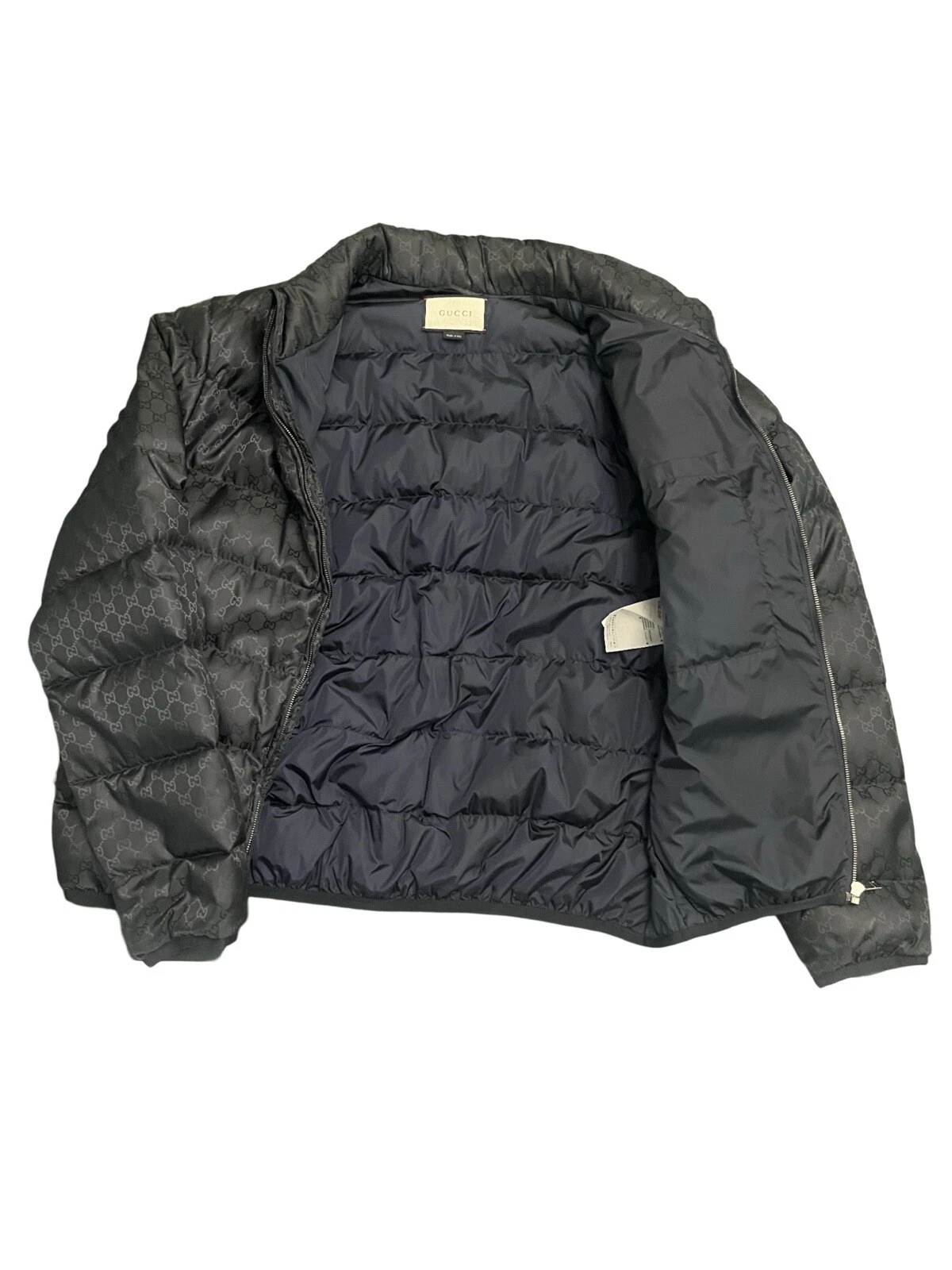 Gucci Bubble Jacket piumino in tela GG