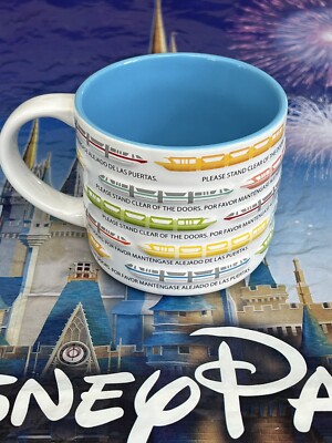 2024 Disney Parks Monorail Please Stand Clear Of The Doors Blue