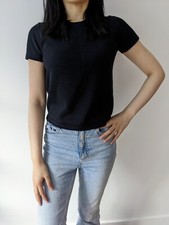 Uniqlo 100 Cotton Navy T-shirt XS