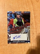2023 Panini Elite Extra Edition - Logan Tanner - Impact Impressions Auto