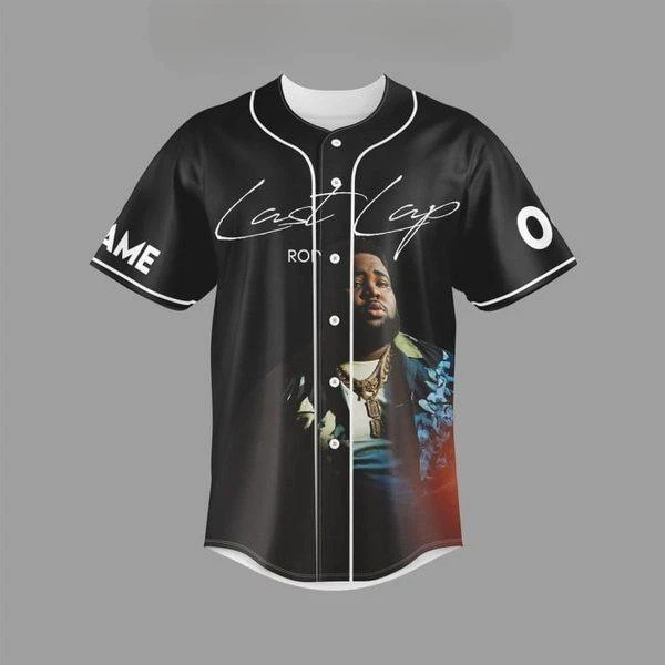 Rod Wave Last Lap Tell Me How Do I Move Forward Personalized Baseball Jersey
