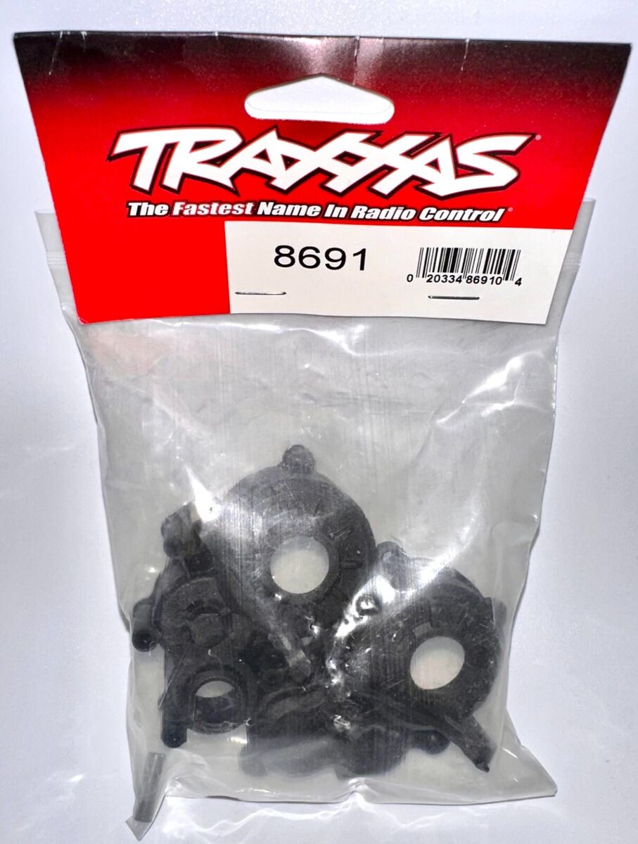 Traxxas E-Revo VXL 2.0 Transmission Gearbox Halves w/Idler Gear Shaft Traxxas E-Revo VXL 2.0 Transmission Gearbox Halves w/Idler Gear Shaft