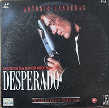 Laser disc from the movie DESPERADO pal