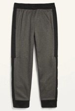 Old Navy Boys Color Block Techie Fleece Tapered Sweatpants Jogger Pants Size XS