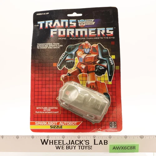 Sizzle NEW SEALED 1988 Vintage Hasbro G1 Transformers Action Figure