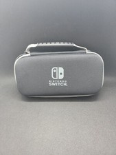 Nintendo Switch Carrying Travel Case Black And Gray Grey 
