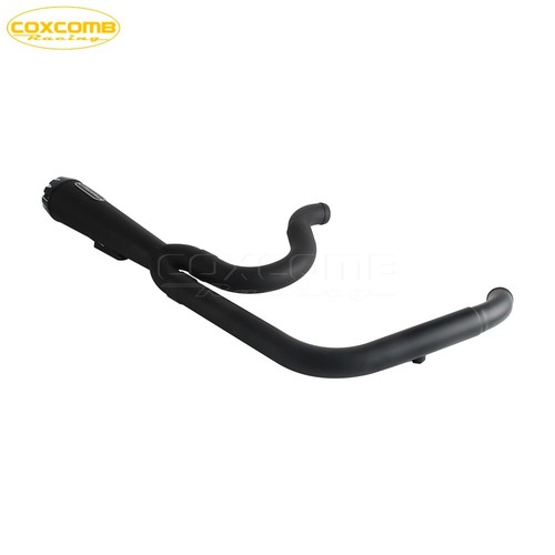 2-Into-1 Exhaust Muffler System For Softail 18-25 FXLR FXBB FXFB Slim FLDE FXST - Picture 5 of 15