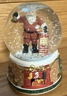The Classic American Santa Collection Musical Snow Globe Circa 1912 Chimney — photo 1