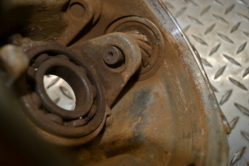 DF10 REAR DIFFERENTIAL HOUSING HALF 97 KAWASAKI BAYOU KLF 220 99 2X4 FREE SHIP - 第 5/12 張圖片