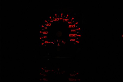 Renault Megane 2 SPORT glow gauge plasma dials tachoscheibe glow shift indicator - Bild 5 von 6