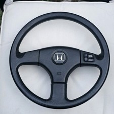 Oem 1988-1991 Honda Prelude 4ws Steering Wheel W Cruise Control Buttons Oem 1988-1991 Honda Prelude 4ws Steering Wheel W Cruise Control Buttons