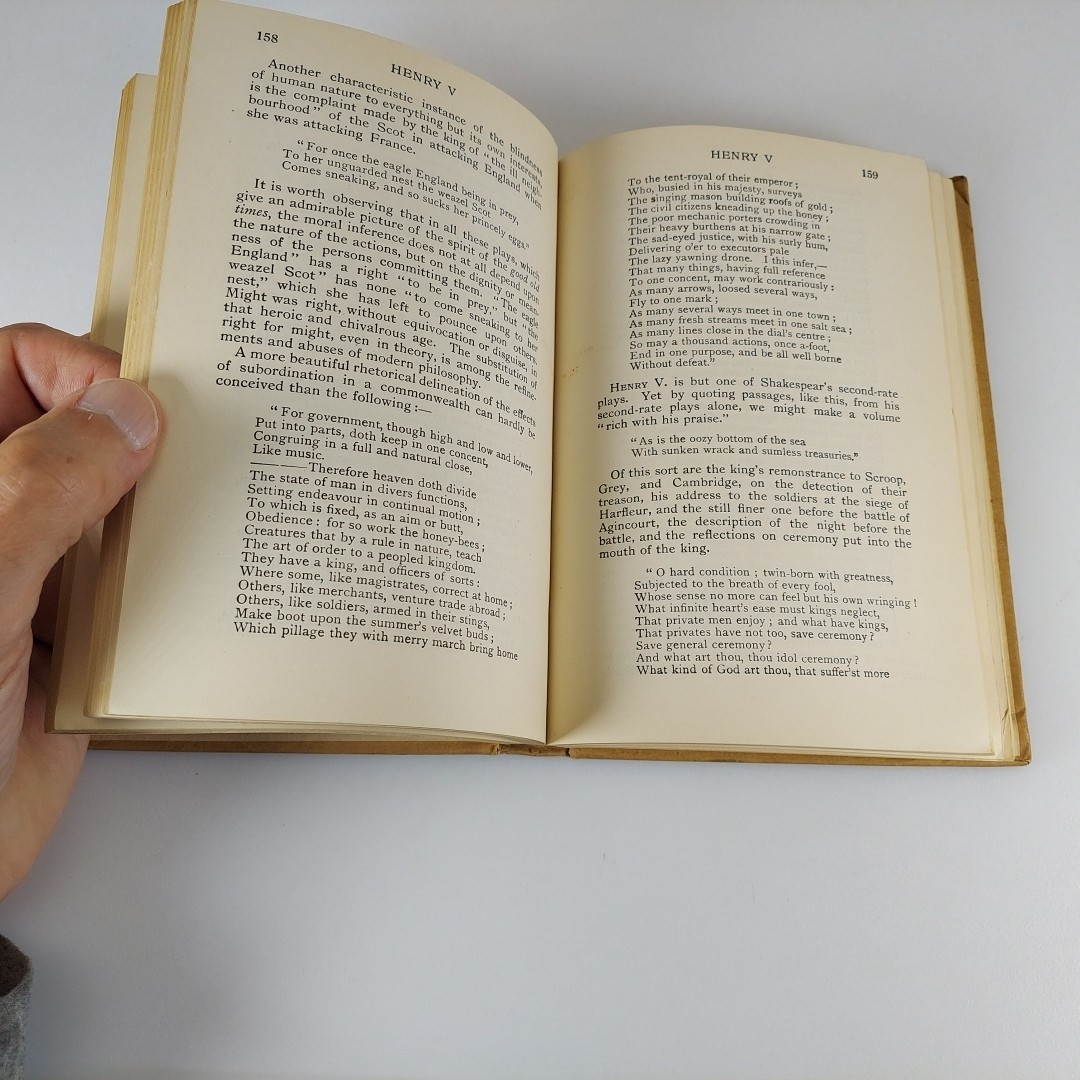 Characters of Shakespeares Plays William Hazlitt 1915 Cambridge University Press