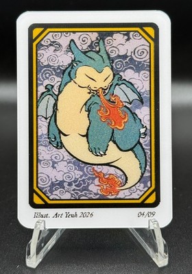 Snorlax Charizard 04/09 - Lenticular - Pokai Gaku - One Shot! Slumbering Shift