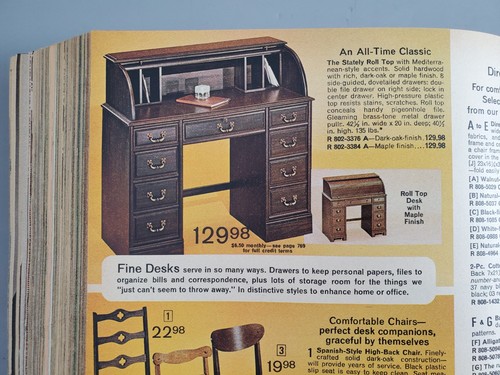 Vintage JC Penney Catalog Fall Winter 1972 Fashion Home Decor Kitchen Clothes - Picture 21 of 21