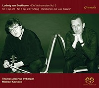 Irnberger/Korstick - Beethoven Violin Sonatas V 3 - Hybrid Sacd - G4Z