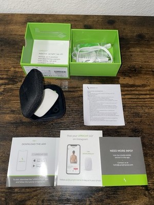 Upright GO Bluetooth Posture Activity Tracker White w/ Case & USB Cable