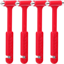 2-Pack Car Glass Window Breaker and Seatbelt Cutter, Emergency Escape Tool for V