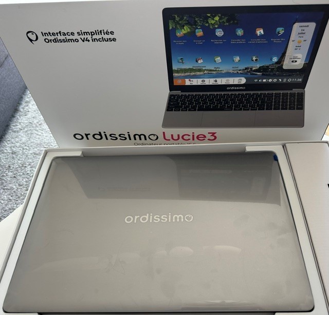 Ordinateur portable Ordissimo Lucie 3 senior avec ecran large
