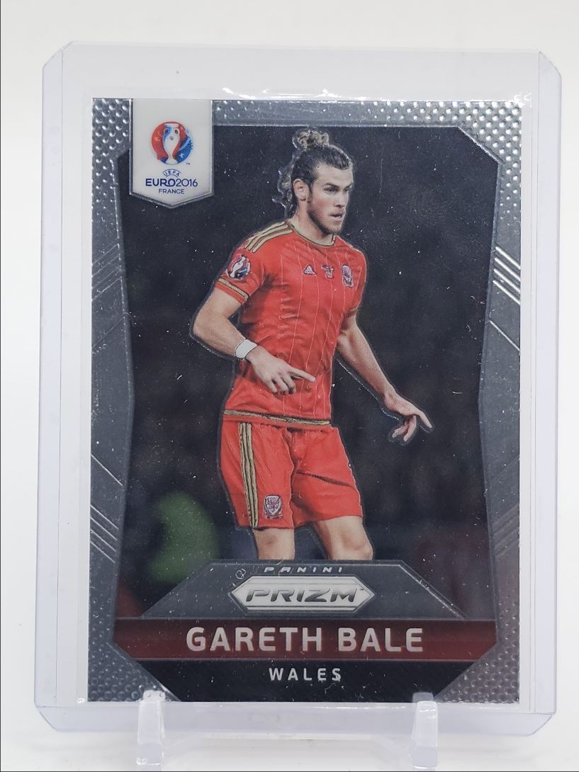 GARETH BALE 2016-17 PANINI PRIZM UEFA EURO SOCCER WALES Q1880