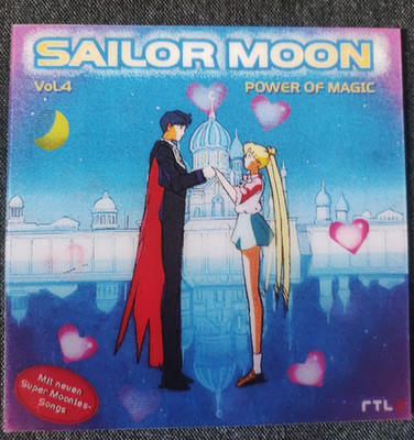Sailor Moon Vol. 4 - Power Of Magic - CD Lenticular Frontcover - Fan Booklet
