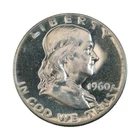 UNCIRCULATED 1960 FRANKLIN PROOF HALF DOLLAR #6124