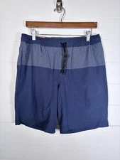 NWT Copper & Oak Men's Endurance All Day Stretch Shorts Blue Medium