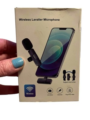 Dual Wireless Lavalier Microphone System 2 Mic 1 USB-C Receiver Tests Excellent