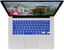 Pokrowiec na klawiaturę KB Szwajcaria CH Swiss Schutz-Cover Skin do MacBooka Pro / Air