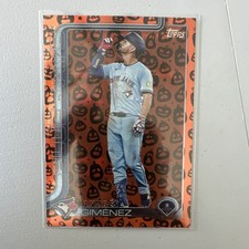 Topps 2025 US75 Andrés Giménez Toronto Blue Jays Jack-O'-Lantern Foil Baseball …