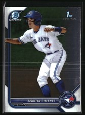 2022 Bowman #BCP-97 Martin Gimenez Chrome Prospects