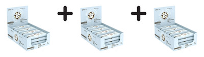 3 x QNT MILKii Protein Bar (12x60g) Coconut Flakes (37,01 EUR/kg)