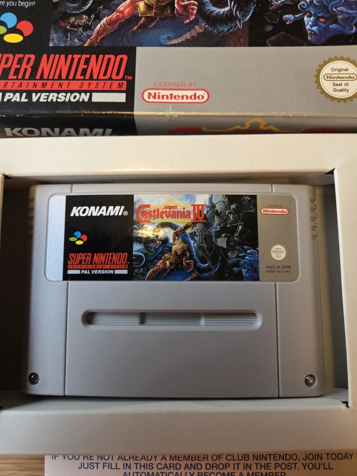 Castlevania IV - Super Nintendo - SNES - PAL -CASTLEVANIA - Изображение 3 из 4