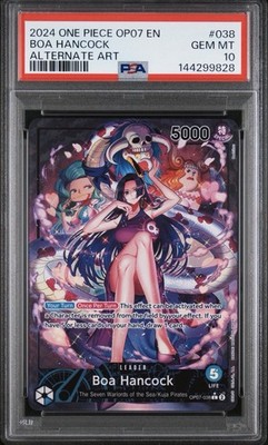 2024 ONE PIECE OP07 JP ボア・ハンコック PSA 10 2024 ONE PIECE OP07-500 YEARS IN THE FUTURE ALTERNATE ART BOA