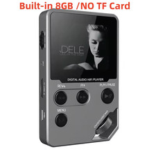 Image of 8GB Lossless Bluetooth MP3 Music Player, Zinc Alloy Body,Rotary Controls,Wire UK