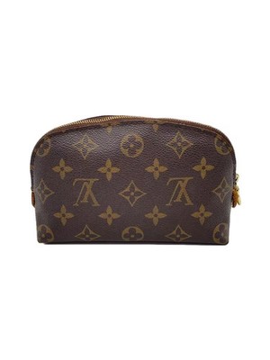 LOUIS VUITTON / P・コスメティックPM LOUIS VUITTON Pochette Cosmetic PM Monogram Canvas Brown PVC Brown