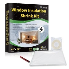 Window Insulation Kit for Winter,Plastic Shrink Film Indoor Thermal Seal to B...
