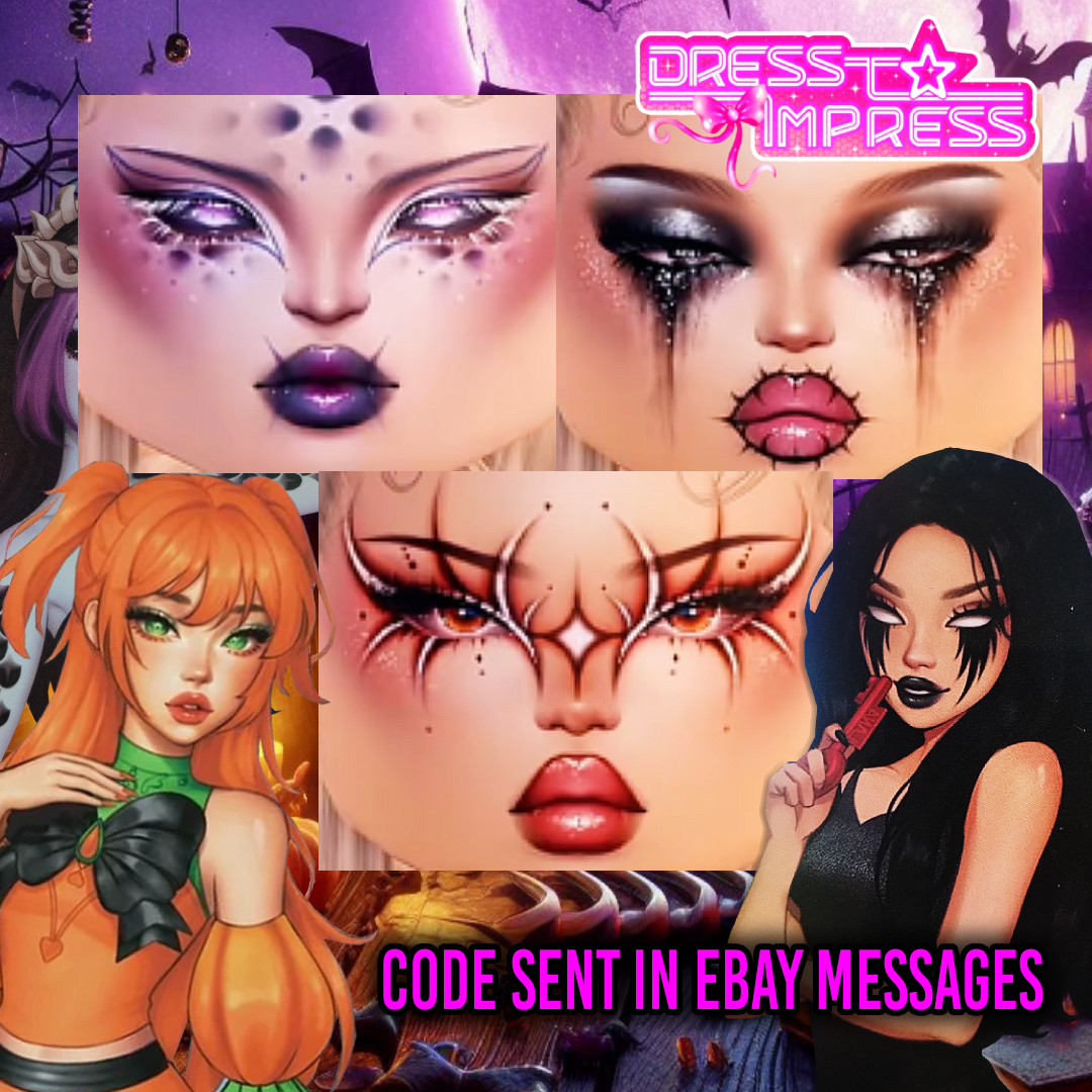 SENT FAST IN MESSAGES) NEW Dress To Impress Halloween Edition DLC CODE |  eBay
