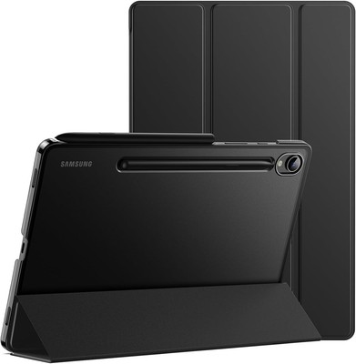 JETech Case for Samsung Galaxy Tab S9 11-Inch, Translucent Back Black 