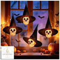 Halloween Deko Hexenhut Beleuchtet FüR Gruselige Stimmung Dekoration