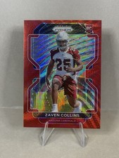 🔥2021 Panini Prizm Zaven Collins Rookie #432 Red Wave Prizm /149 Cardinals SP💎