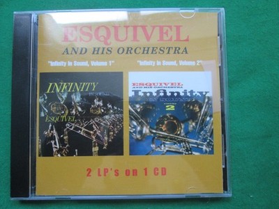 ESQUIVEL - INFINITY IN SOUND VOL 1 & VOL 2 - WOUNDED BIRD RECORDS - CD