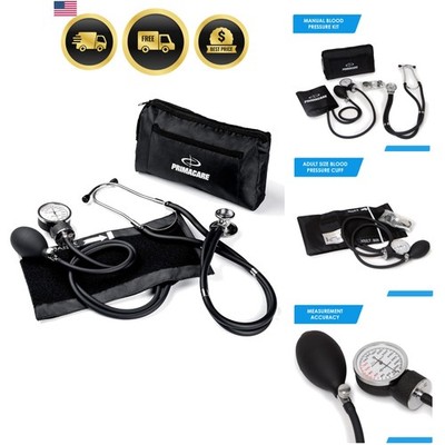 DS-9181-BK Professional Aneroid Sphygmomanometer and Sprague Rappaport Stetho...